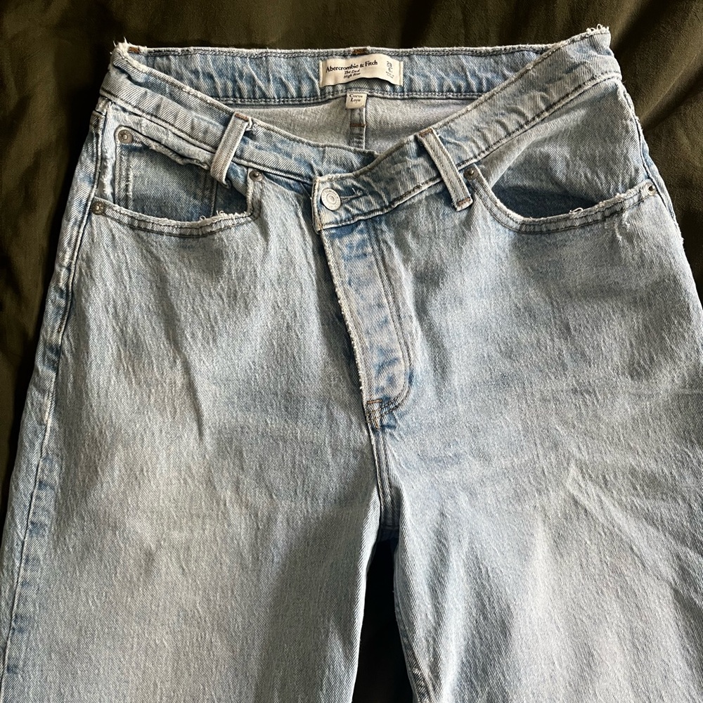 Abercrombie & Fitch The Dad High Rise Curve Love jeans